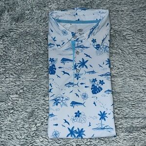 Scales Golf Shirt Size Medium